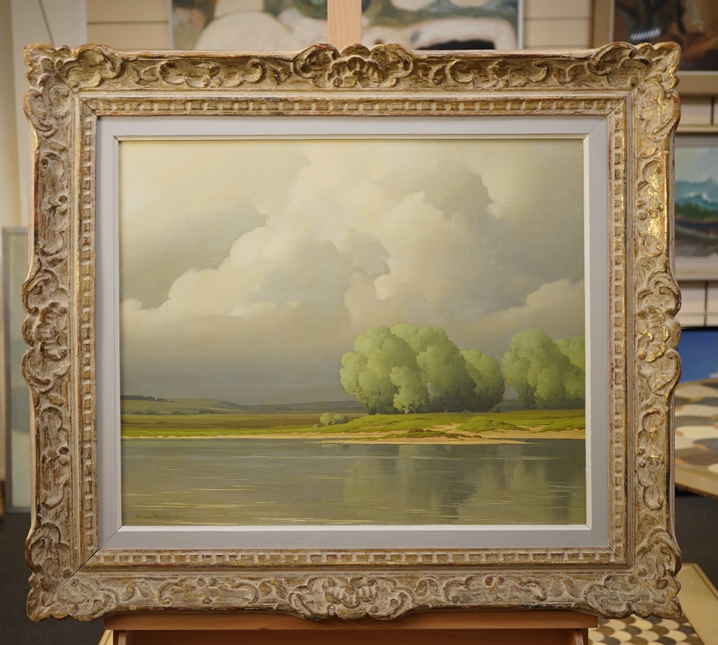 Pierre de Clausade, French (1910-1975), 'Rive de la Loire'